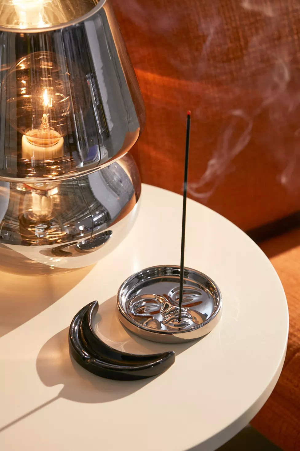 Man On The Moon Incense Holder & Ashtray Set | Urban Outfitters (US and RoW)