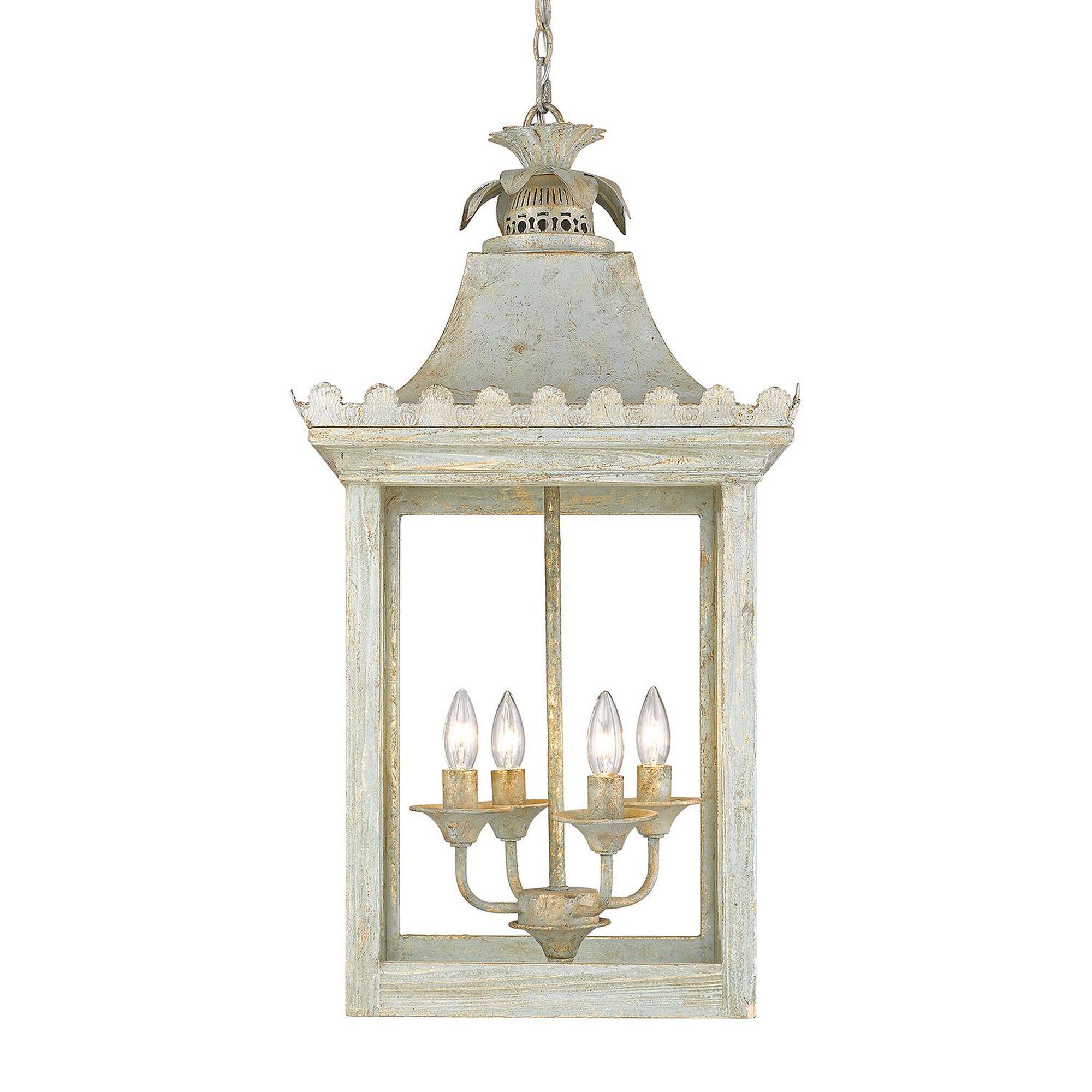 Finley 16 Inch Cage Pendant by Golden Lighting | 1800 Lighting