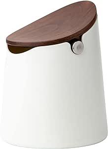 The Arc Knock Box | Walnut Lid | Elegant Design | Crema Coffee Products | Amazon (US)
