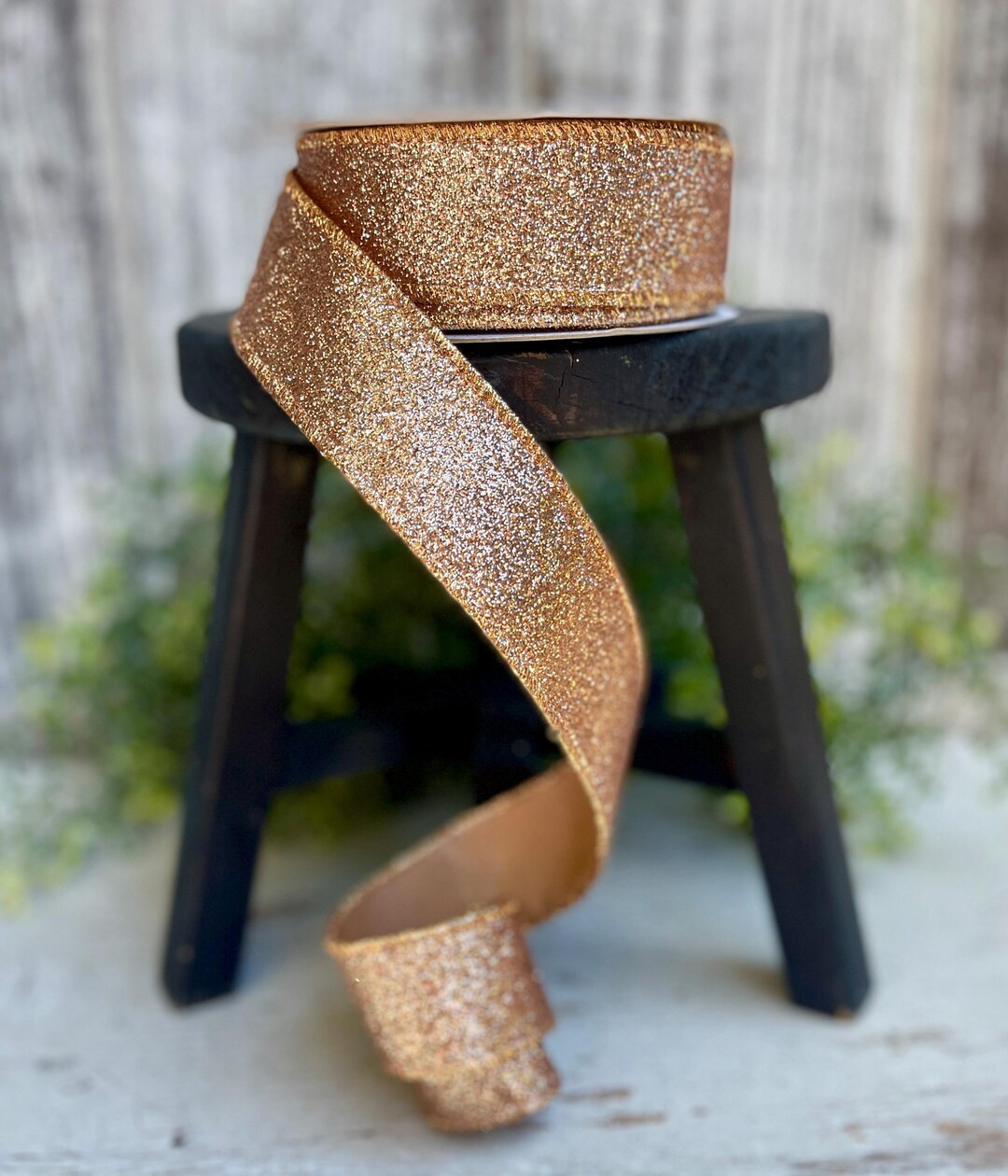 Ribbon for Wreaths, Designer Ribbon, 1.5" Ribbon, Glitter Diamond Dust Ribbon, Farrisilk Ribbon, ... | Etsy (US)