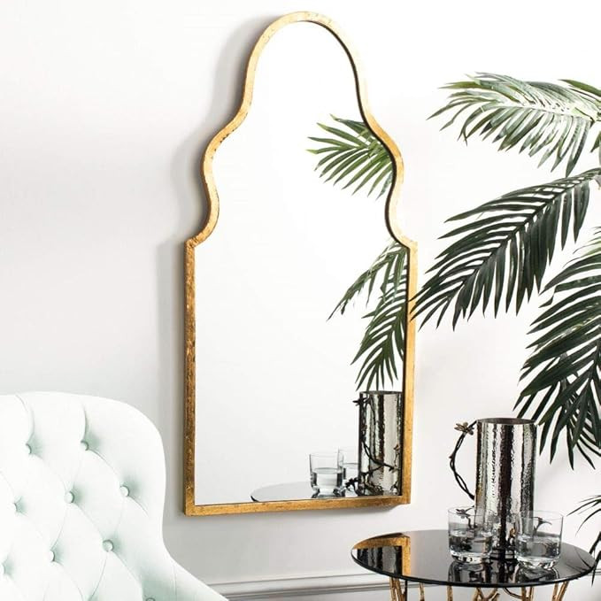 Safavieh Home Collection Parma Gold Foil Mirror | Amazon (US)
