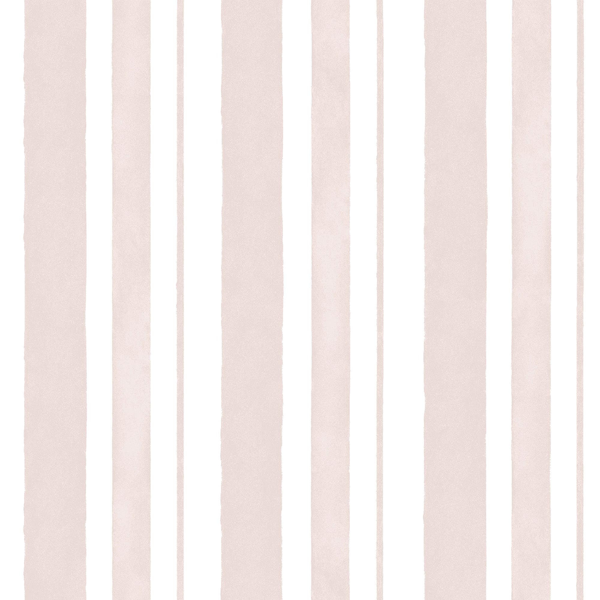 Rachel Ashwell 8-in Pink Non-woven Textured Stripes 56-sq ft Unpasted Paste the wall Wallpaper Sample one_size | 12511694 | Lowe's
