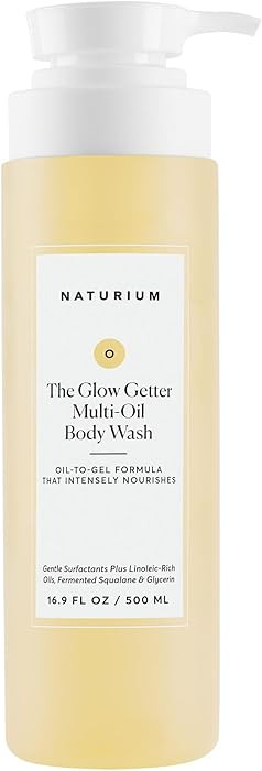 Naturium The Glow Getter Multi-Oil Hydrating Body Wash, Gentle Cleanser, 16.9 oz | Amazon (US)