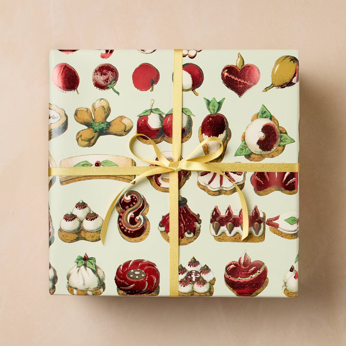 John Derian for Target 25 sq ft Premium Christmas Gift Wrap Cookies | Target