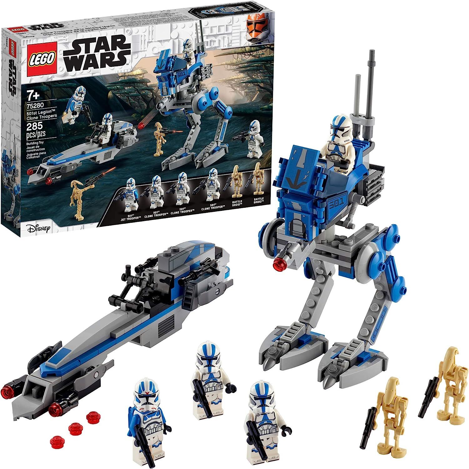 LEGO Star Wars 501st Legion Clone Troopers 75280 Building Kit, Cool Action Set for Creative Play ... | Amazon (CA)