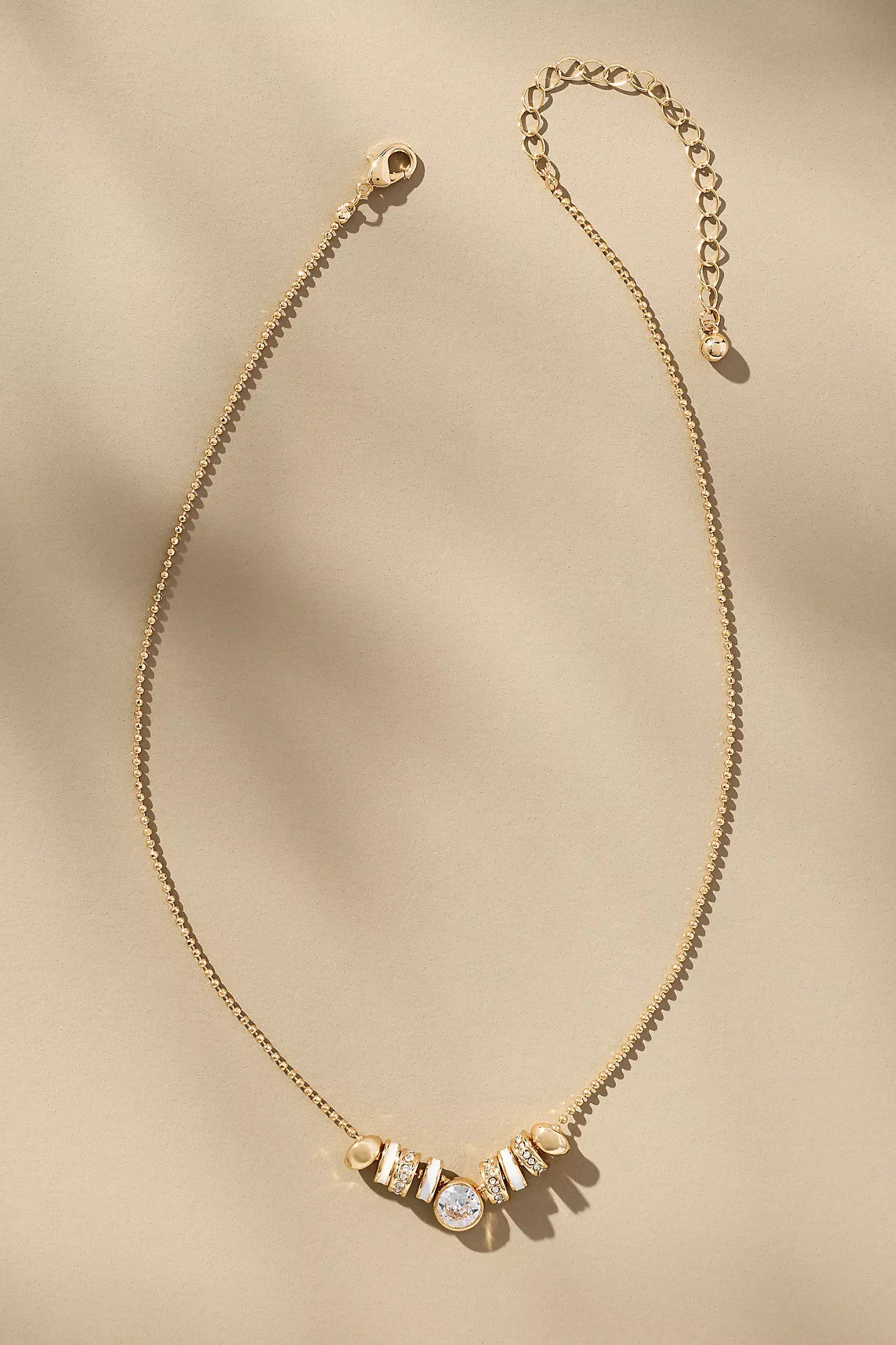 Crystal Donut Necklace | Anthropologie (US)
