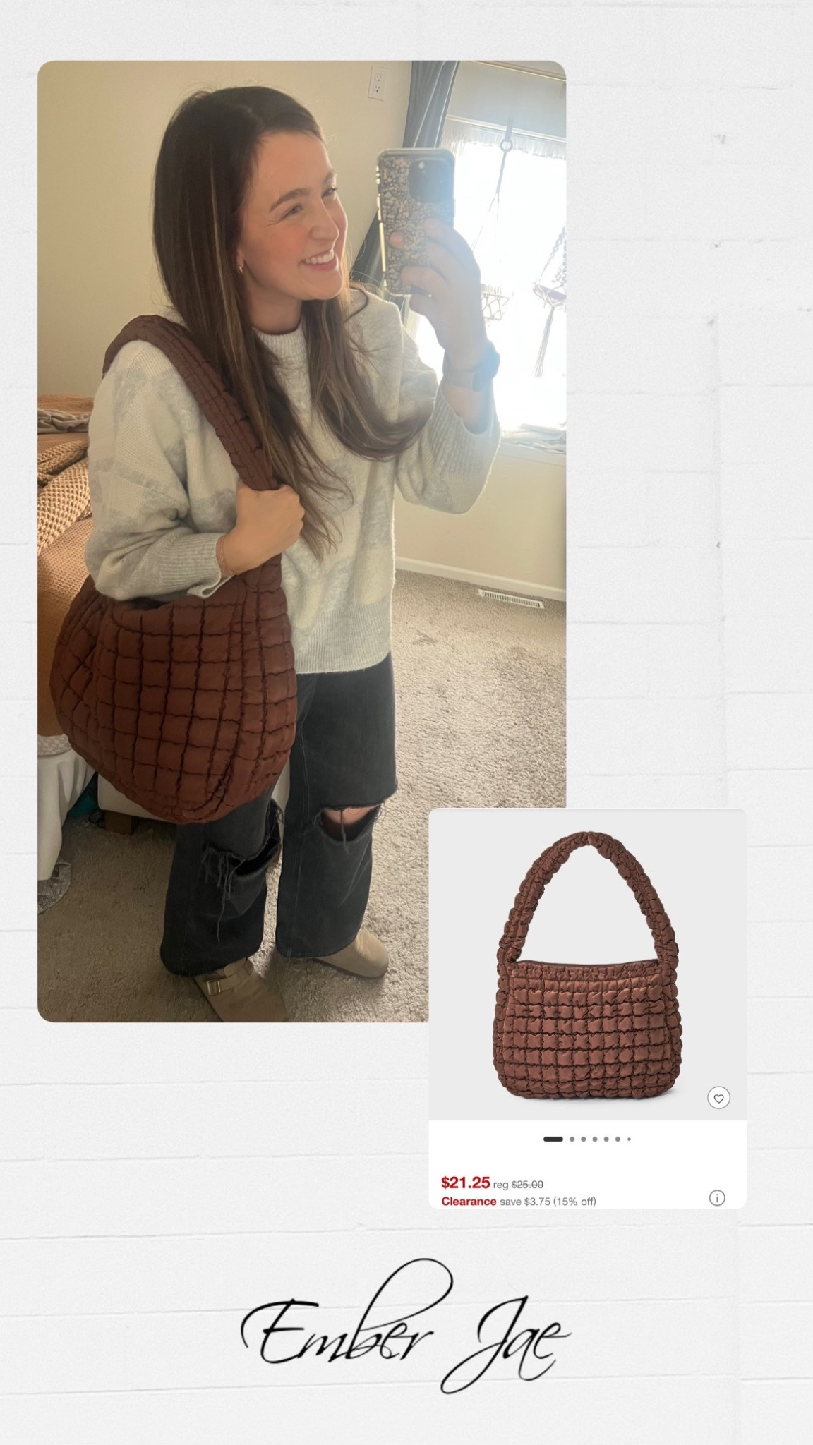 My bag is on clearance!!!

#LTKdayinmylife #LTKValentine #LTKootd