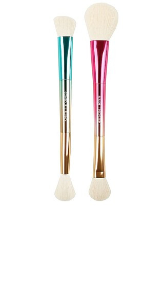 Party of Two Dual Ended Face Brush Set | Revolve Clothing (Global)