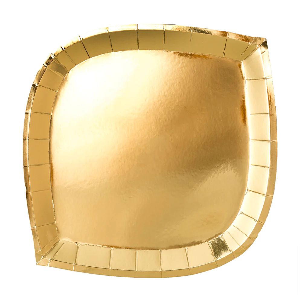 Posh Gold To Go Charger Plates | Jollity & CO.