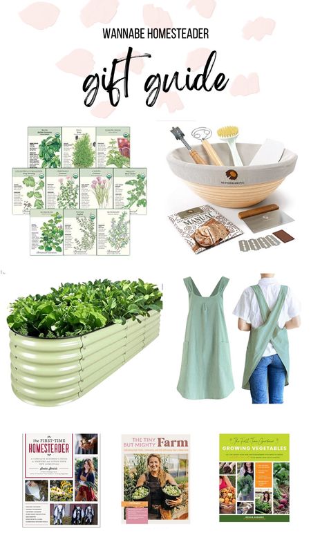 Homesteader gift guide for all things gardening + sourdough! 

#LTKhome #LTKHoliday #LTKGiftGuide