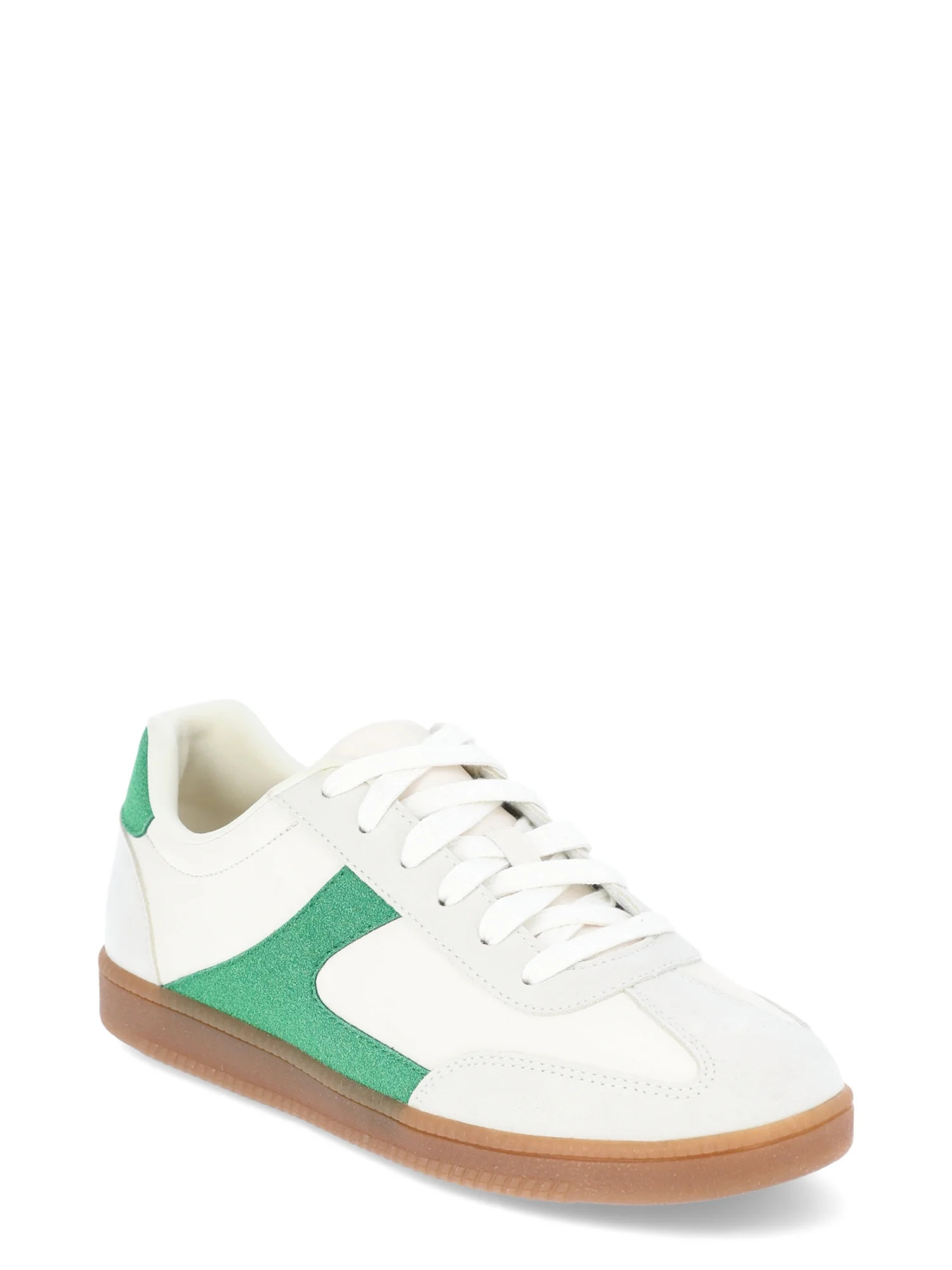 No Boundaries Womens Lace Up Sport Sneakers, Wide Width Available | Walmart (US)