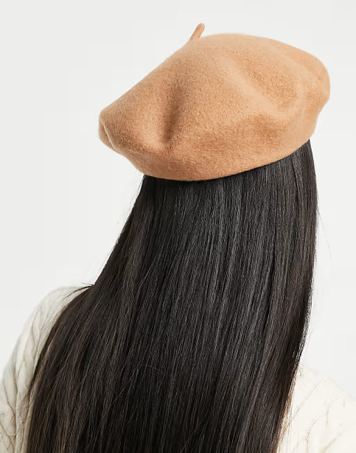 New Look – Baskenmütze in Kamelbraun | ASOS (Global)