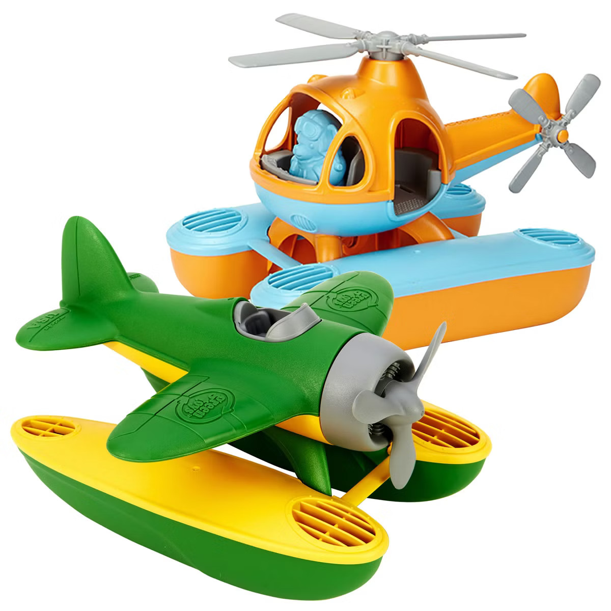 Green Toys Sea Copter and Sea Plane Set | Target