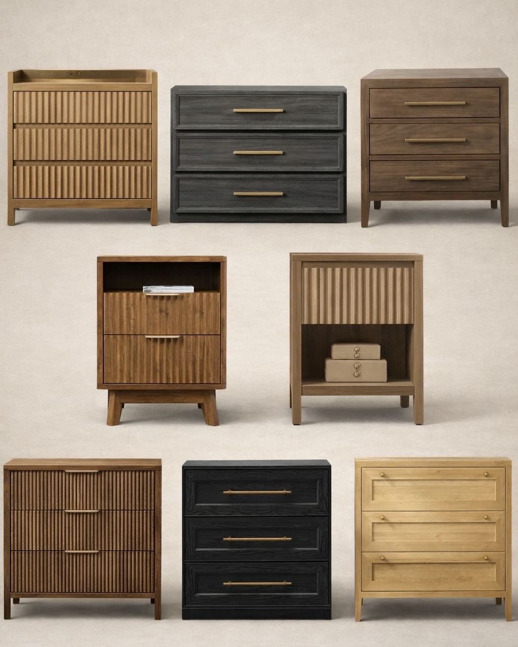 Neutral Nightstand Edit You’ll Love 🤎

Follow @farmtotablecreations on Instagram for more home finds 🤍

If you’ve been looking for that perfect nightstand to elevate your bedroom, this edit is so good. I pulled together some of my favorite Amazon finds that give you that high-end look without the high-end price tag. From fluted wood details to rich walnut tones and sleek black finishes, these pieces instantly make your space feel more styled and intentional.

Whether you love a warm neutral vibe or want something a little more bold, there’s a nightstand here that will work beautifully in your space. These are the kinds of pieces that make your bedroom feel pulled together without trying too hard.

#nightstand #bedroomfurniture #bedroomdecor #woodfurniture #neutraldecor

#LTKSaleAlert #LTKHome