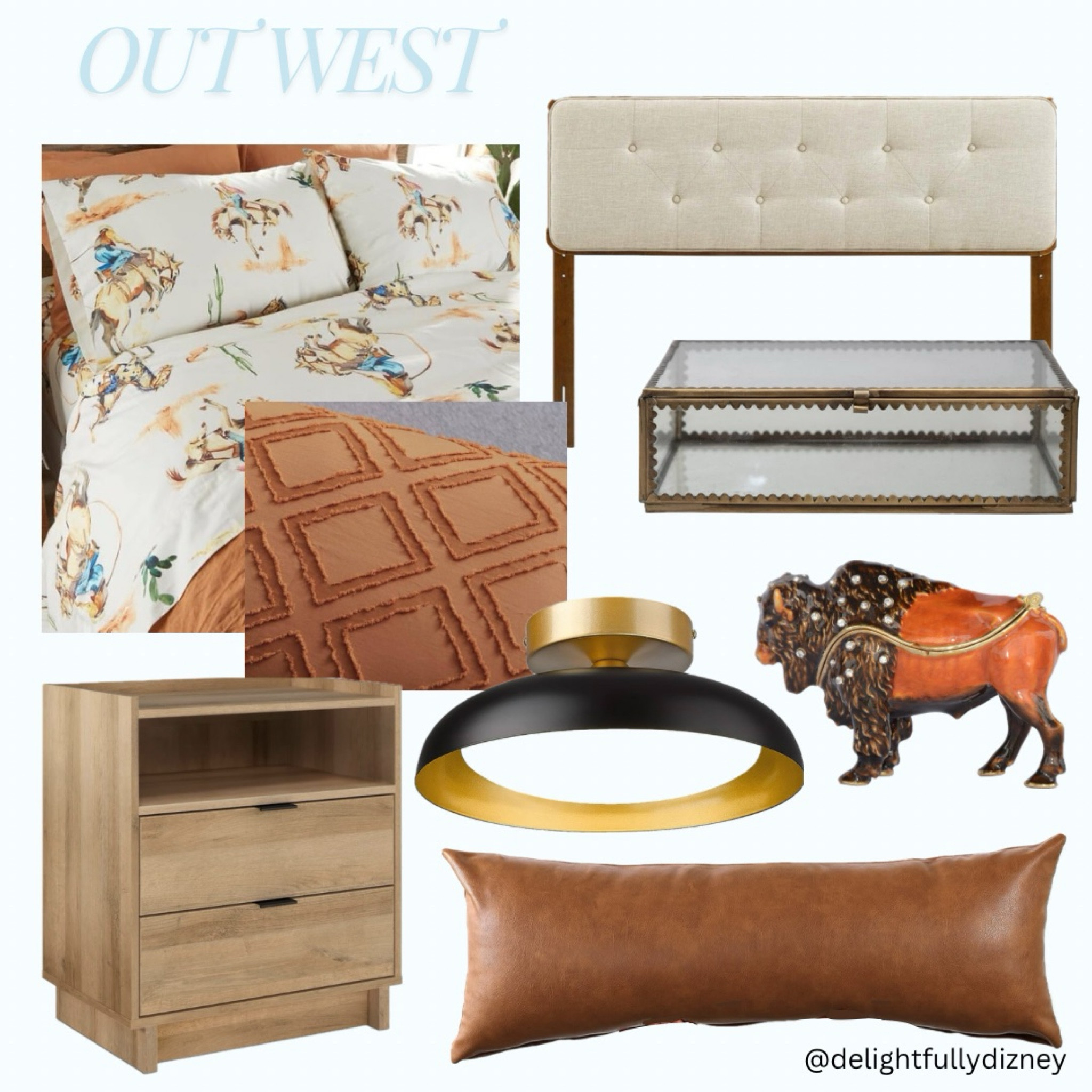 Western cowgirl summer bedroom makeover. My new favorite sheet set, comes in multiple standard sizes. I love the mixed metals + leather accents. And the cutest trinket dish. 

#LTKHome #LTKSaleAlert #LTKSummerSales
