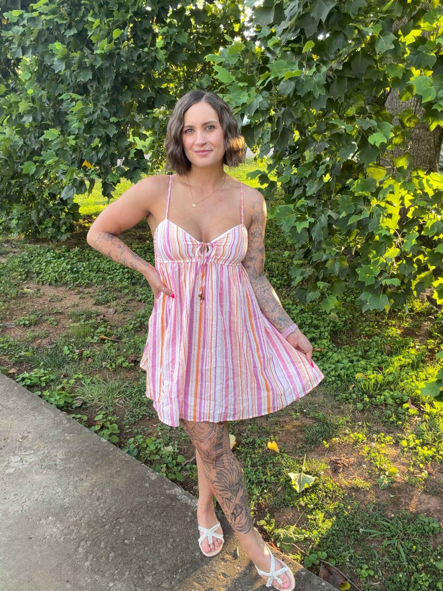 The prettiest summer dress! Perfect for a cruise, the beach, or a Tuesday 😜. Has a built in bra and adjustable straps! I’m wearing a small.

#LTKSeasonal #LTKSaleAlert #LTKootd