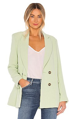 ASTR the Label Zodiac Blazer in Spearmint from Revolve.com | Revolve Clothing (Global)