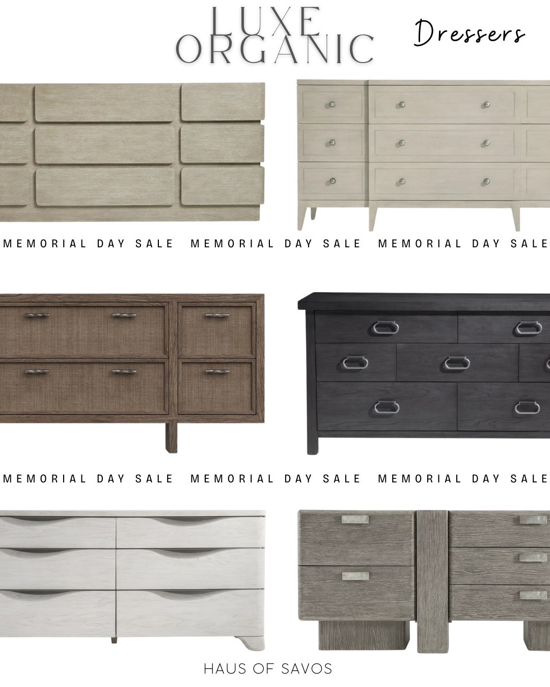 Memorial Day Sale - Dressers

organic modern dresser, wood dresser, large dresser, RH, fluted dresser, walnut dresser, light wood dresser, bedroom furniture, bedroom inspo, black dresser, white dresser, tall dresser 

#LTKStyleTip #LTKSaleAlert #LTKHome