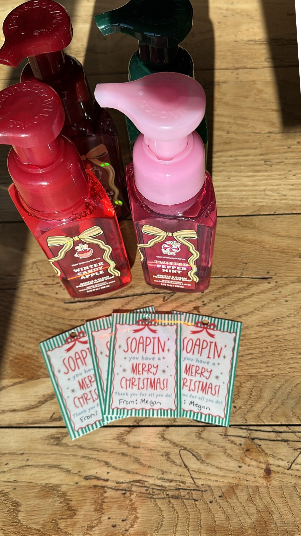 A quick gift idea for teachers, coworkers, hostesses, neighbors etc! 

Hand soap gift, gift tag 

#LTKGiftGuide #LTKHome #LTKHoliday