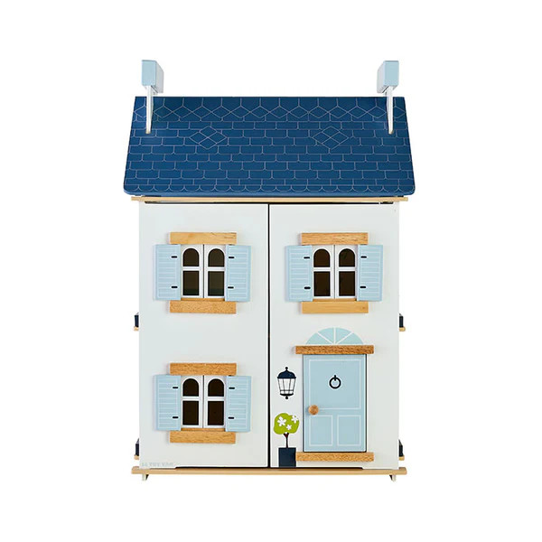 Blue Cottage Dollhouse | Caitlin Wilson Design