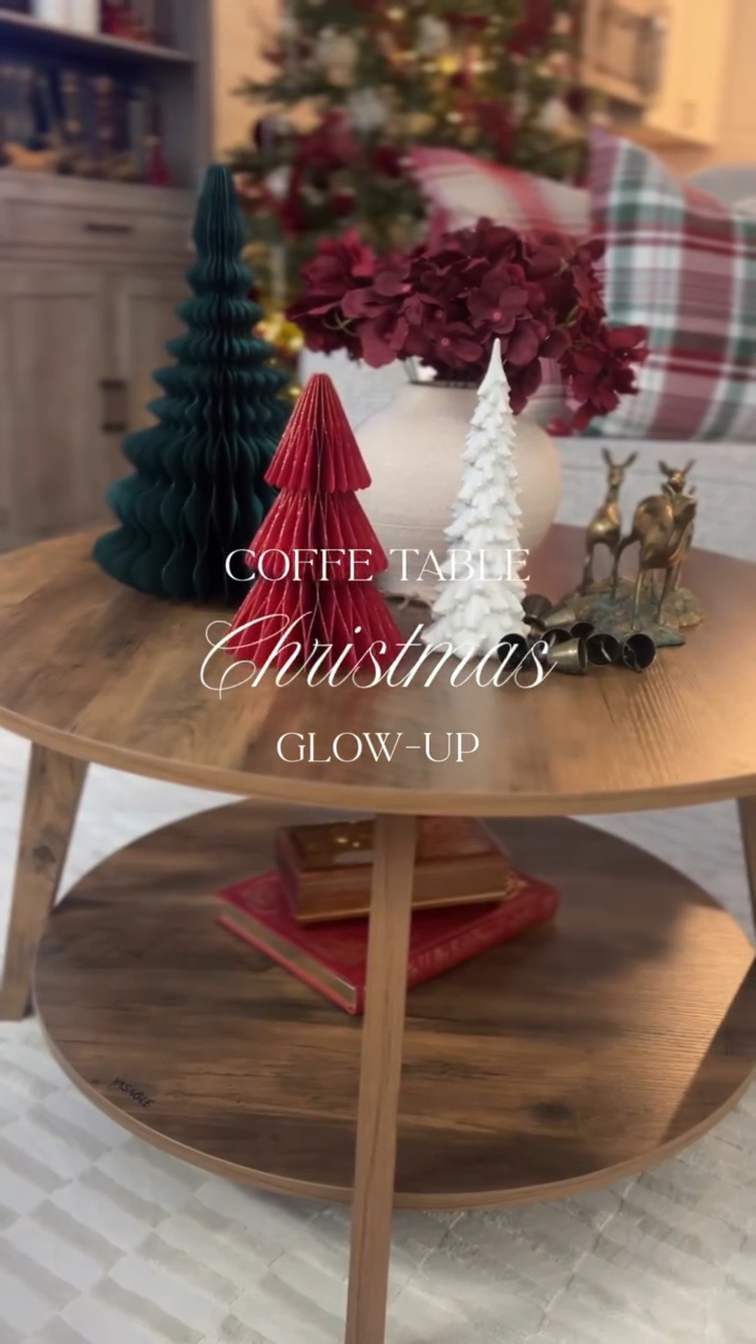 Cozying up my coffee table for Christmas ✨
A little greenery, a little sparkle, and all the holiday warmth right where we gather the most.
Keeping it simple, soft, and festive this season. ❤️🎄

Make sure to follow, then comment “TABLE” and I’ll send you all the links to every piece of my decor!

#christmasdecor #coffeetablestyling #holidaydecor #christmashome #holidayaesthetic #christmasinspo