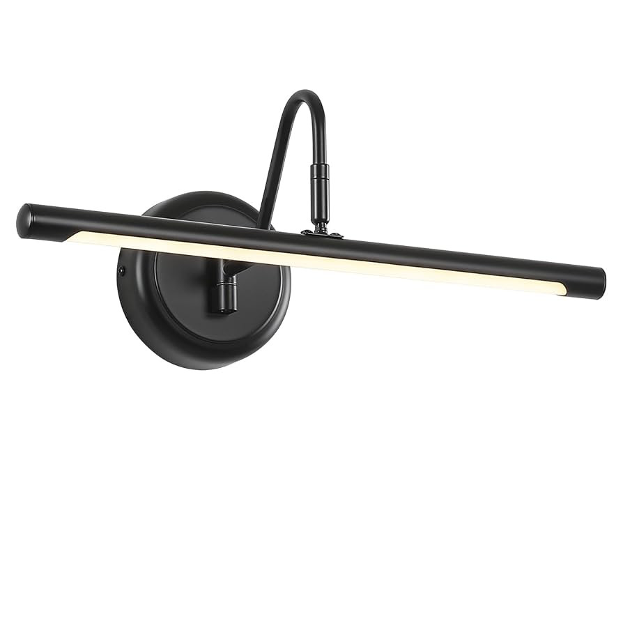 JOOSENLUX LED Picture Light Hardwired Matte Black Modern Picture Lights for Paintings 16.54'' Inc... | Amazon (CA)