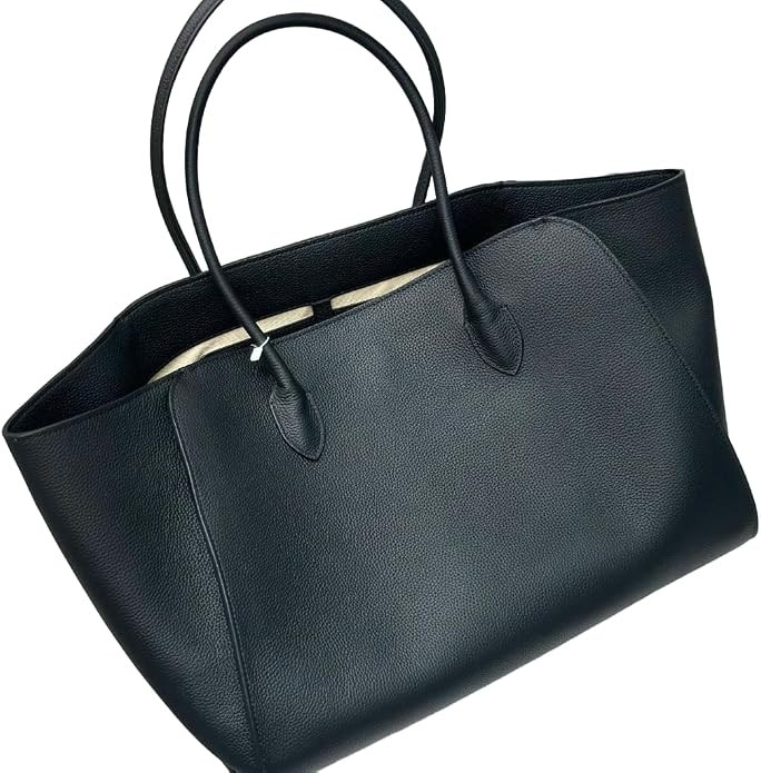 Top Grain Leather Handmade Tote Bag for Women Large Capacity, Suitable for Carrying Pets Outdoors... | Amazon (US)