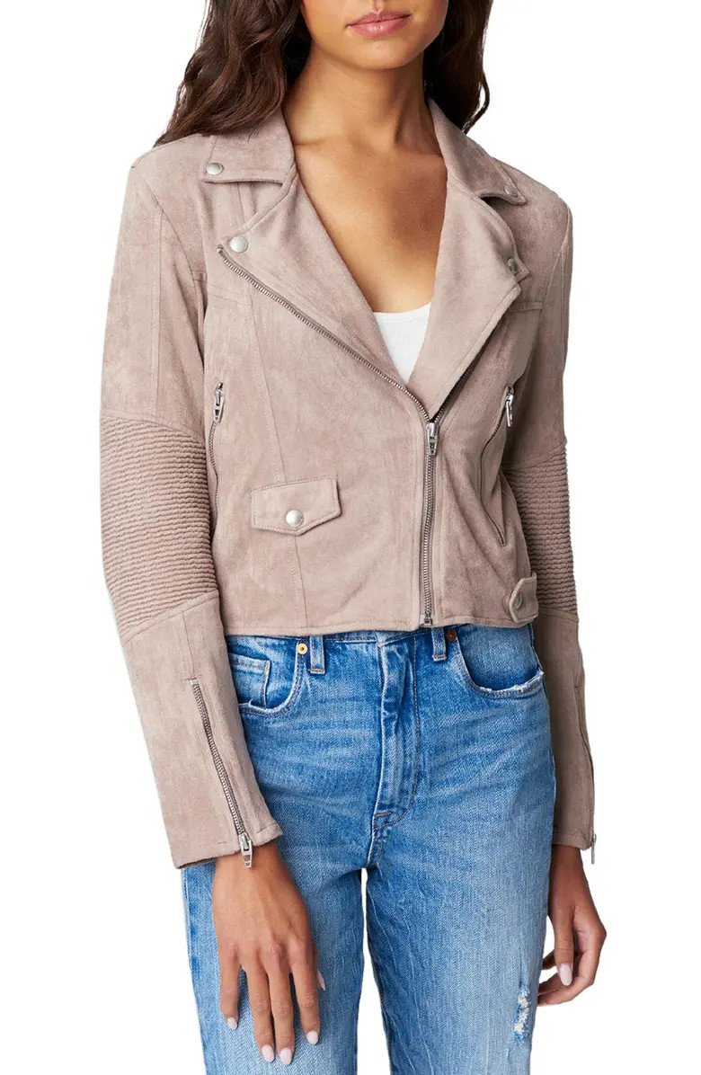 Faux Suede Moto Jacket | Nordstrom | Nordstrom