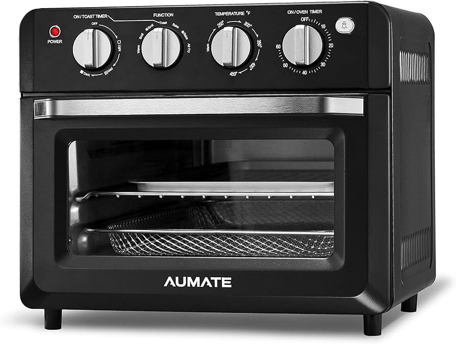 Toaster Oven Air Fryer Combo 19-Quart, AUMATE Kitchen in the box 7 in 1 Convection Toaster Oven Coun | Amazon (US)