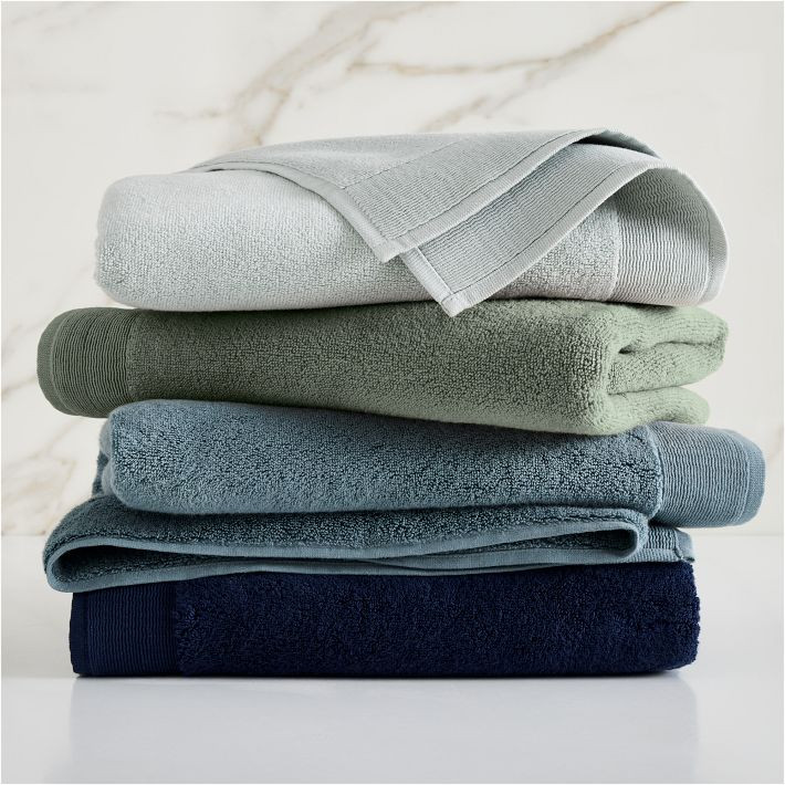 Plush Fibrosoft™ Organic Towels | West Elm (US)