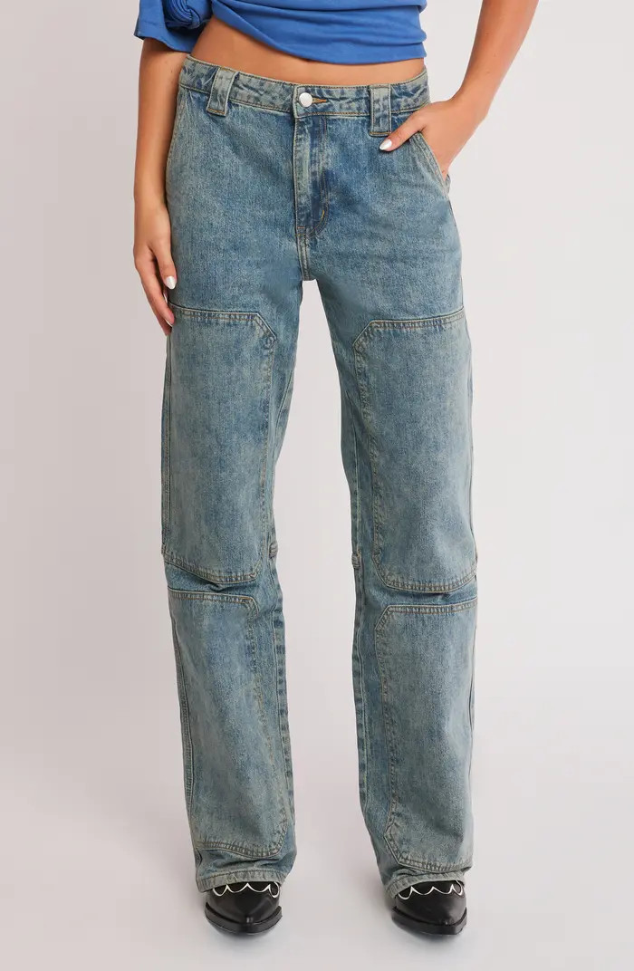 PTCL Slouchy Workwear Straight Leg Jeans | Nordstromrack | Nordstrom Rack