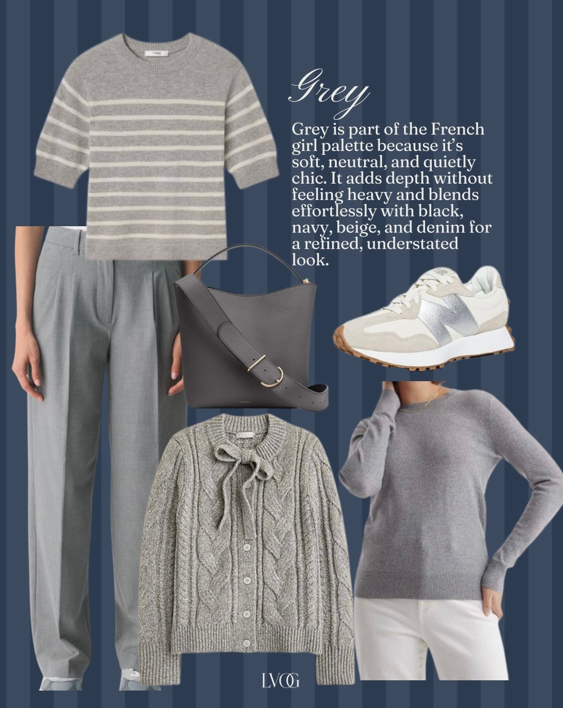 French inspired fashion, Parisian style, sweater, sneakers, handbag 

 #LTKootd #LTKSeasonal