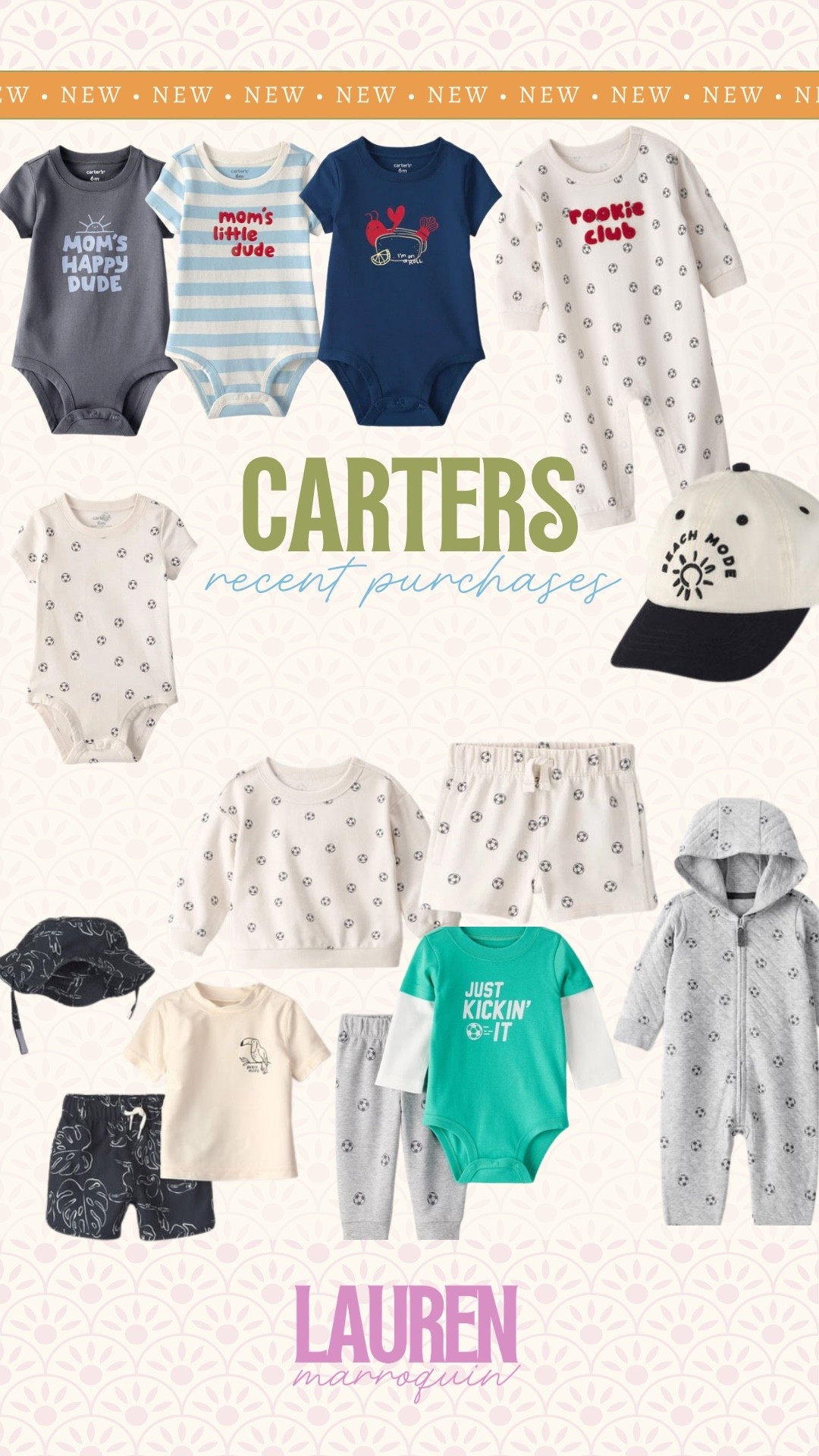 Recent purchase from @Carters ! They have suuuch cute baby boy stuff right now! 💙

#LTKKids #LTKmomlife #LTKBaby