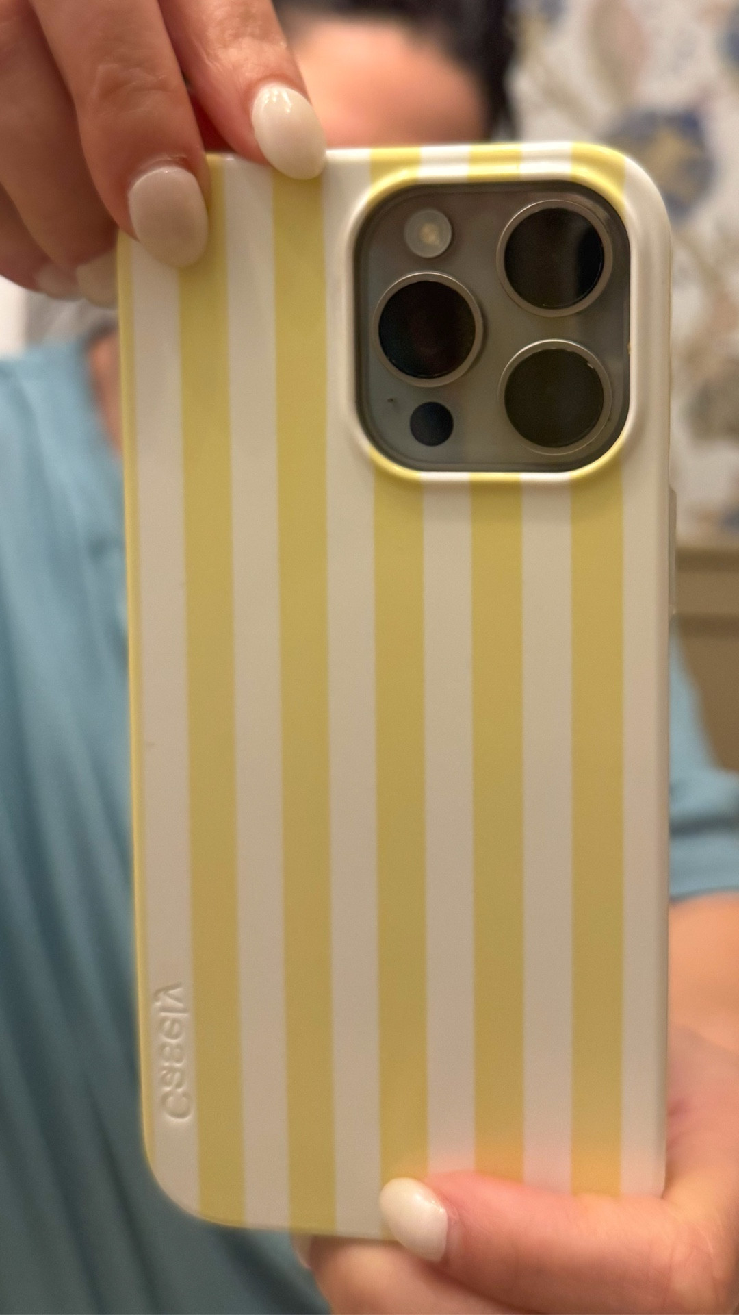 The cutest phone case I’ve found 🤍✨ this butter yellow stripe is perfect for spring/summer and gives such a clean, elevated look. Love that it’s MagSafe compatible so it works with all my chargers + car mount without being bulky 🙌🏼 such a good everyday case! 

#LTKTravel #LTKSeasonal
