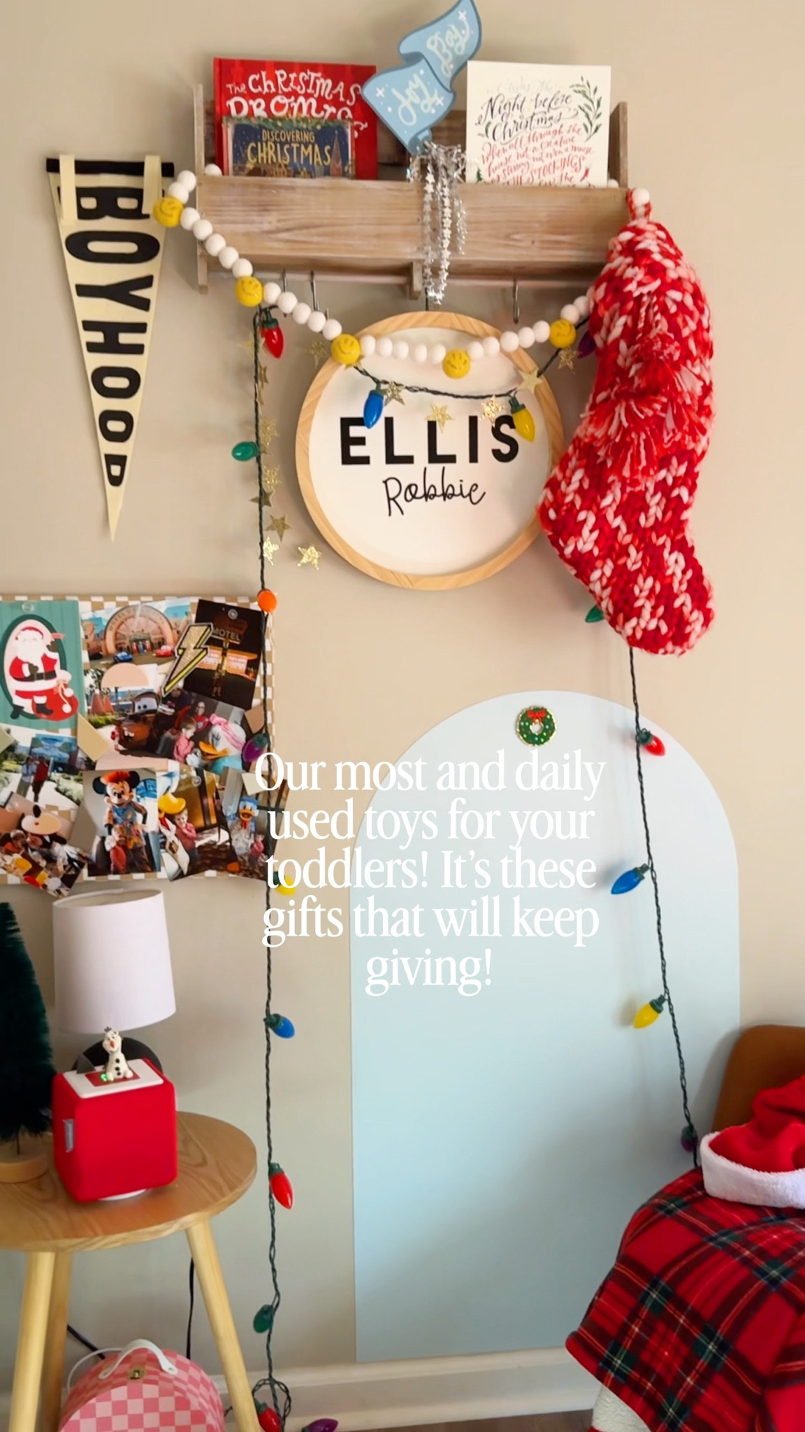 These gifts won’t be wasted on your littles this Christmas! We get daily use out of these!

The wall decal is magnetic and you can use dry erase markers on it! The gift that keeps giving. We get a new set of magnatiles to add to his collection every year. And you can’t go wrong with a Toniebox or Yoto player!

See more below!

#LTKHome #LTKKids #LTKGiftGuide