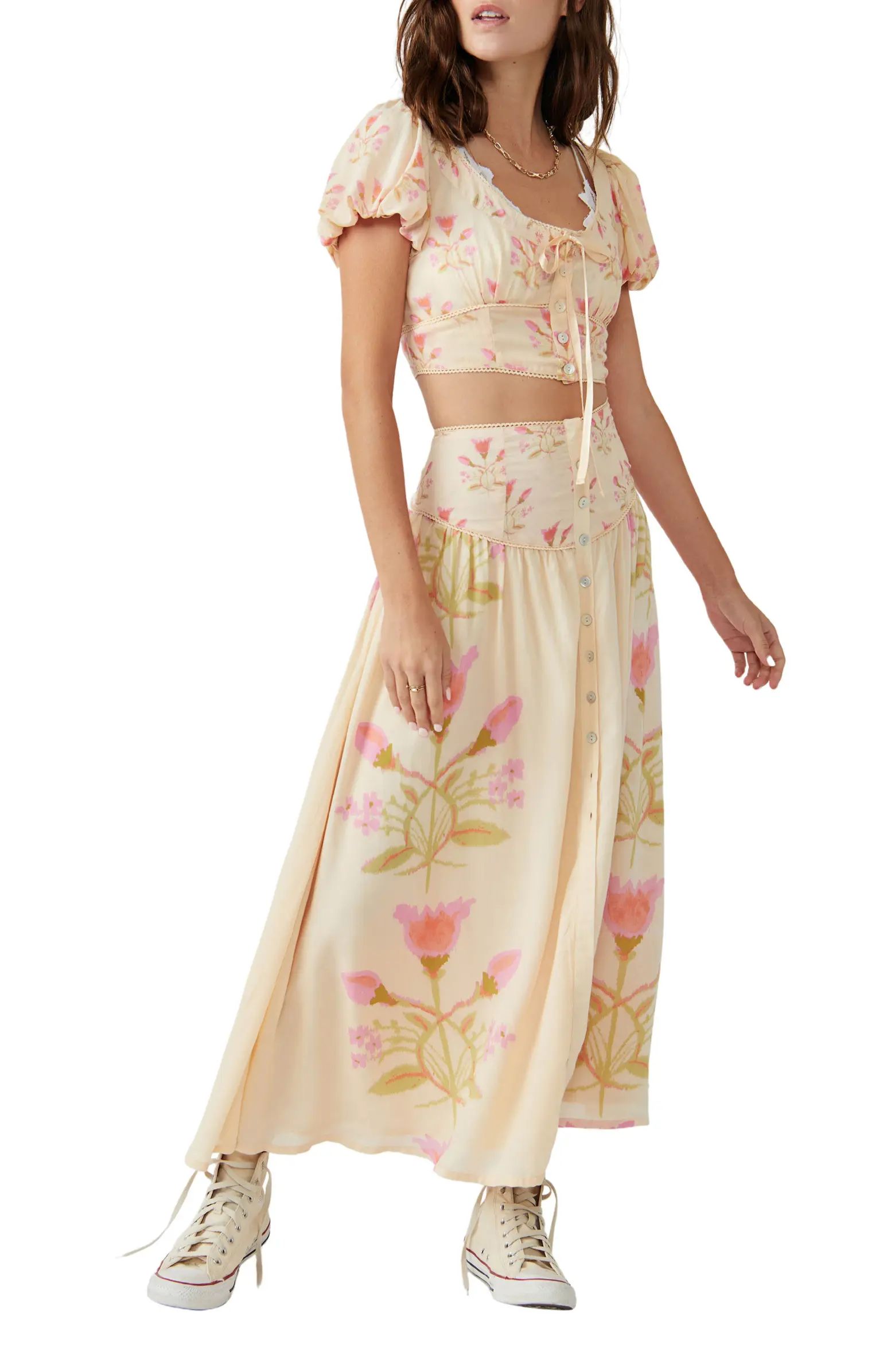 Easy to Love Floral Two-Piece Maxi Dress | Nordstrom