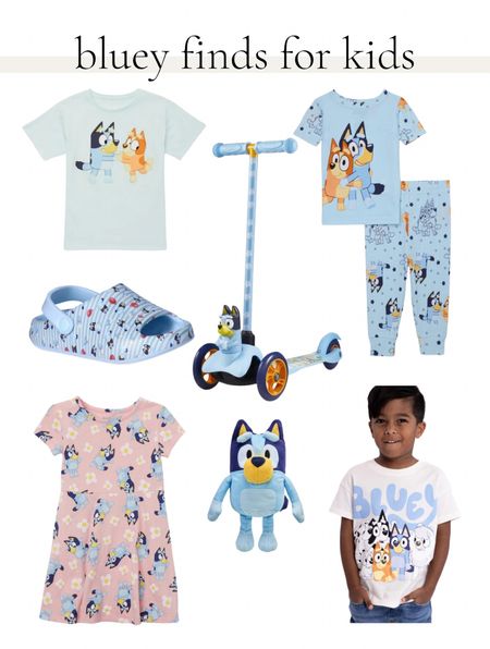 SO many cute Bluey finds for little kids! we have the tee in the top left & it’s so cute, soft & only $6! 

@walmart #walmartpartner #walmartfinds 

#LTKFamily #LTKBaby #LTKKids