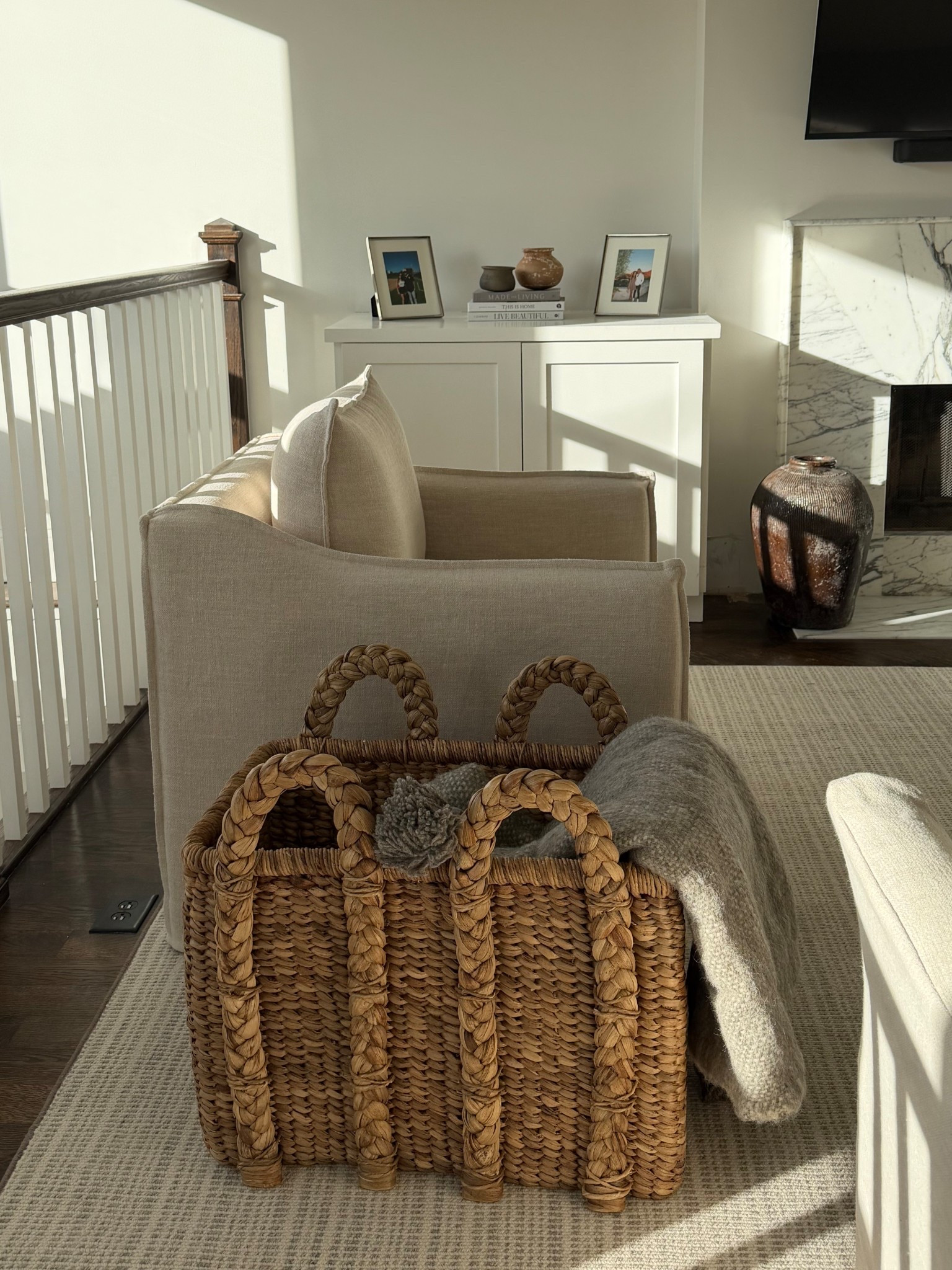 Living room basket of my dreams 

#LTKHome