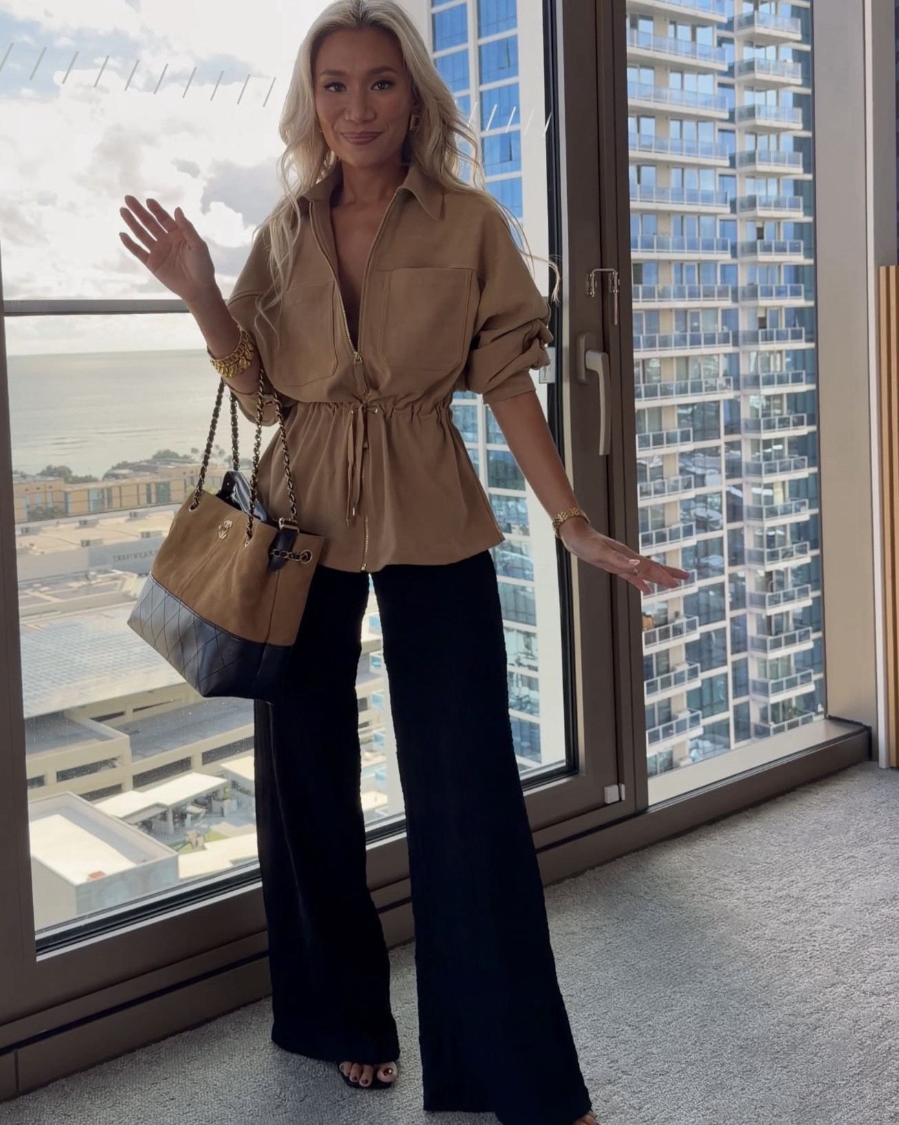 ZARA JACKET- worn two ways, and more! Wearing an xs. 

#LTKSeasonal #LTKPetite #LTKStyleTip