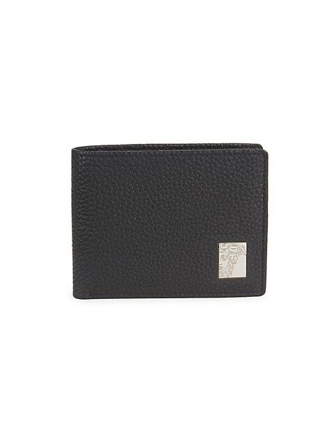Versace Collection ​Saffiano Leather Bi-Fold Wallet on SALE | Saks OFF 5TH | Saks Fifth Avenue OFF 5TH