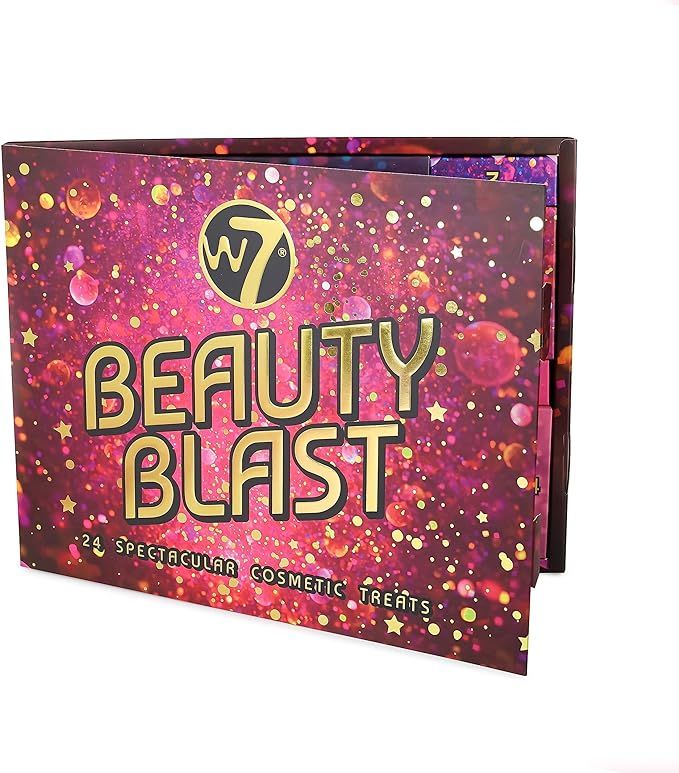 W7 Beauty Blast Advent Calendar 2023-24 Individually Boxed, Makeup & Cosmetic Surprises For Chris... | Amazon (US)