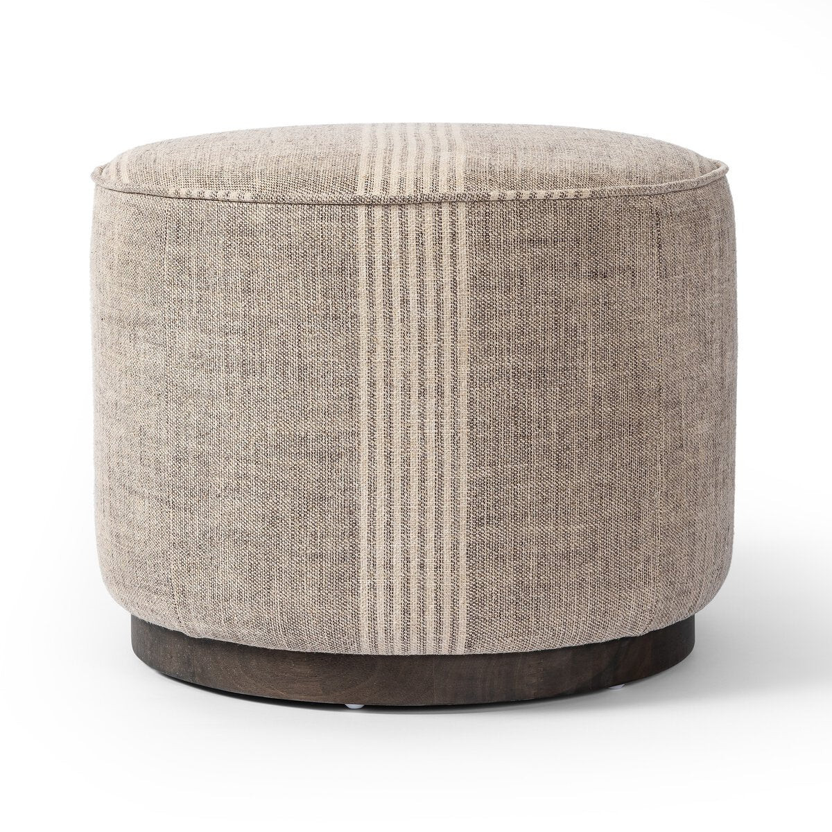 Arno Round Ottoman | Heritage House