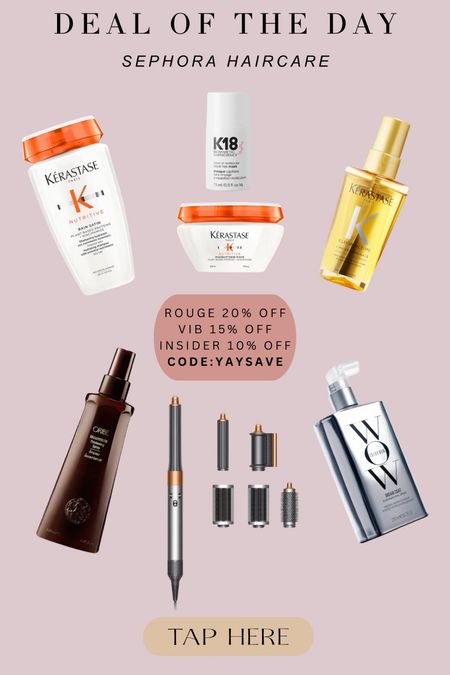 Don’t forget to give some love to your hair this Sephora Spring Sale!! Linking all my favorite hair products for washing, general care, and styling! 

#LTKxSephora #LTKsalealert #LTKbeauty