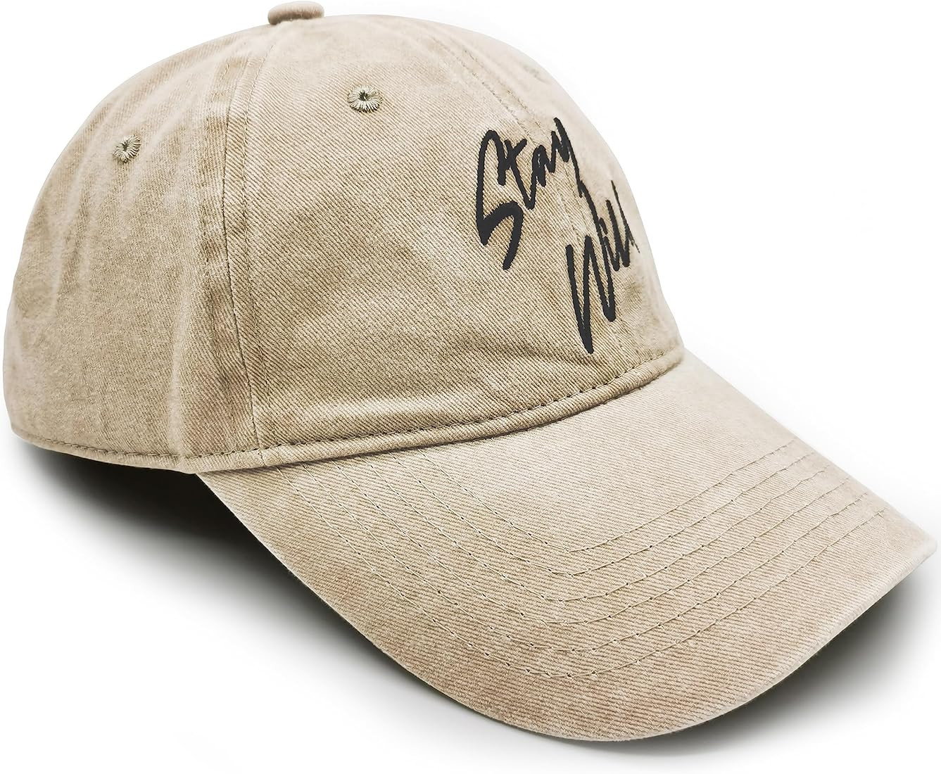 Atticus Poetry Hat, Embroidered Brushed Cotton Women’s Baseball Hat Unisex Fit, Adjustable One Size | Amazon (US)