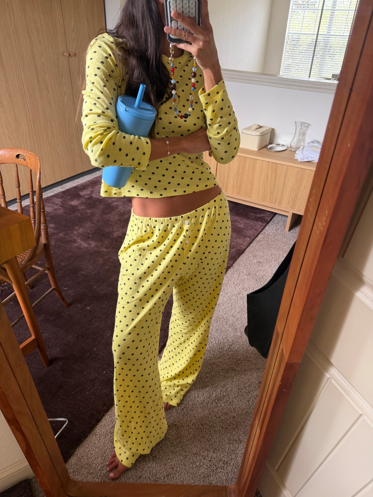 I think I found my new favorite PJs !!!! i’m wearing a size medium in top & bottoms (I always size up one size in pjs bc I like them extra comfy) 

#LTKmorningroutine #LTKootd #LTKSeasonal