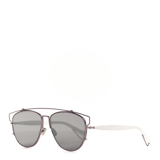 CHRISTIAN DIOR Technologic Sunglasses White | Fashionphile