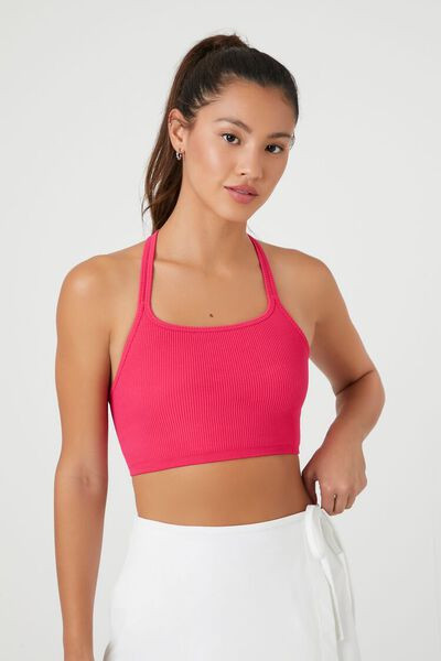 Seamless Strappy Sports Bra | Forever 21