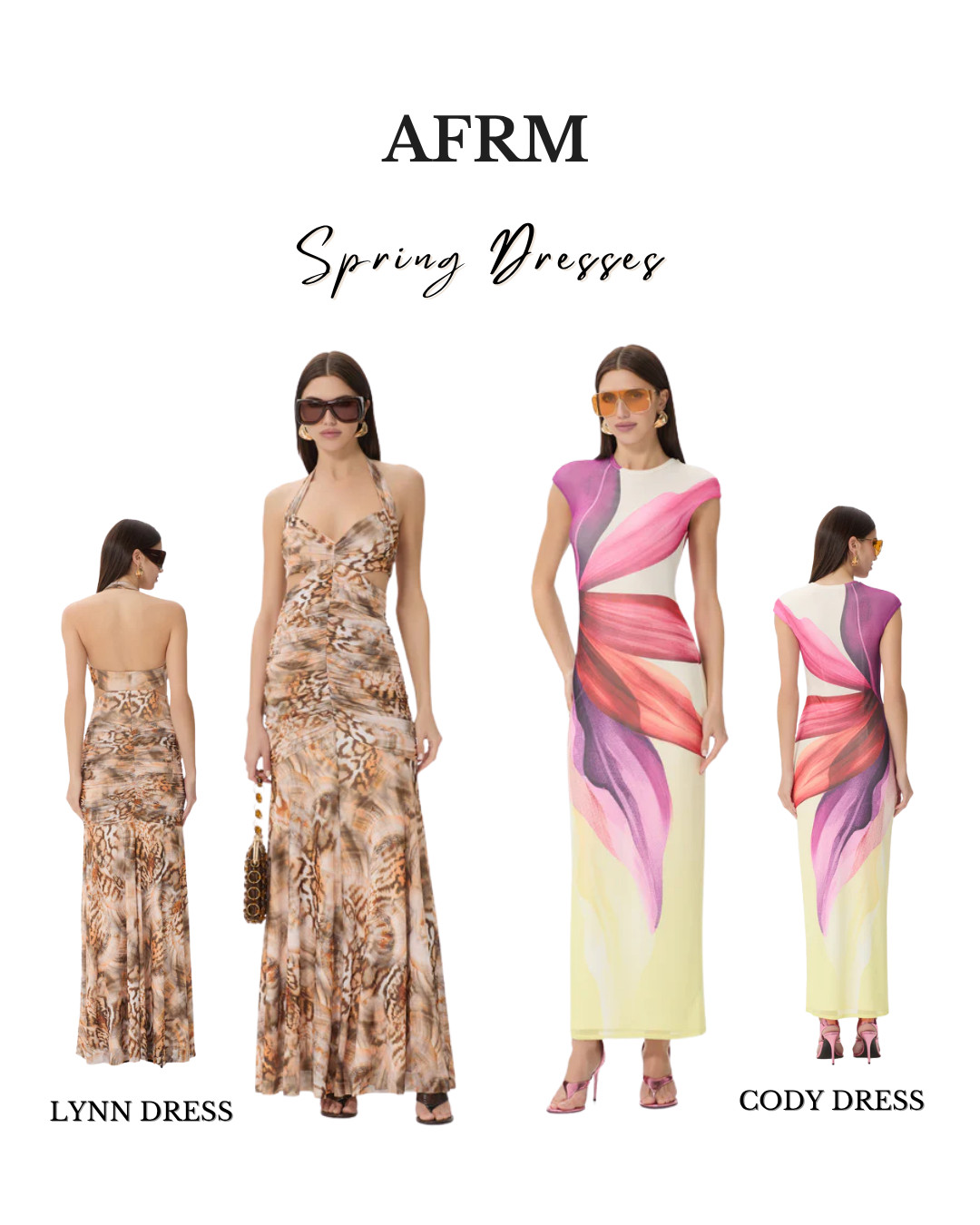 Spring dresses from AFRM 🌸✨

#AFRM #SpringStyle #LTKStyle #MaxiDress #OutfitInspo #SpringLooks 

 #LTKgrwm #LTKootd #LTKOver40