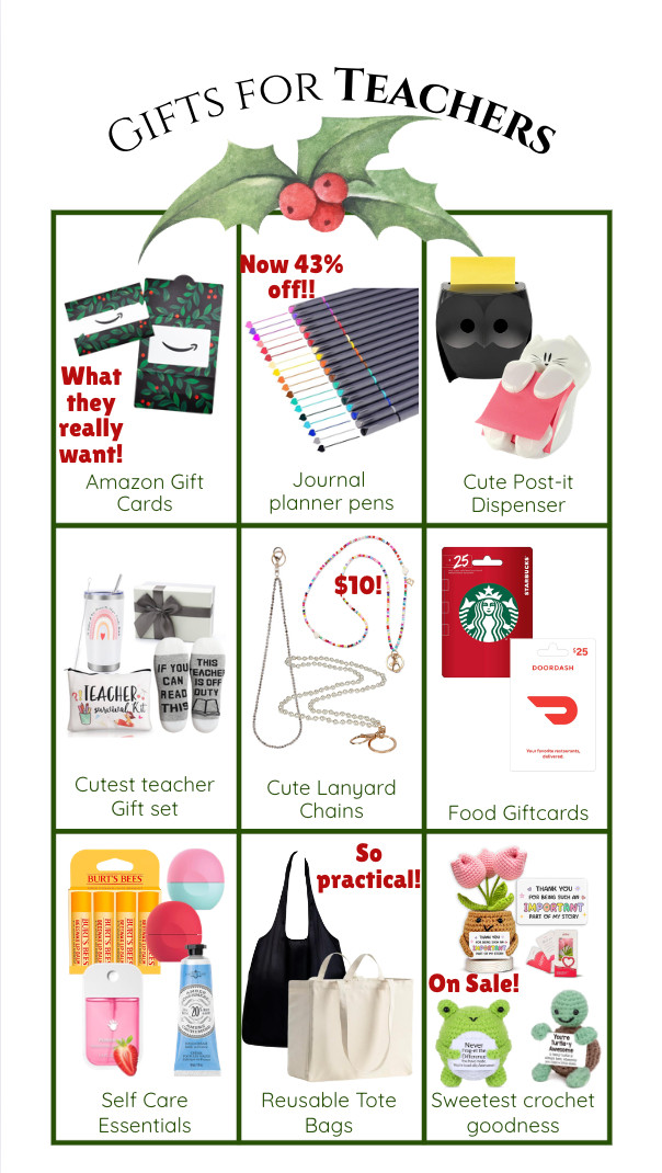 Show your the teachers in your life some love this holiday season with these great finds!! 

 #LTKGiftGuide #LTKHoliday #LTKSaleAlert