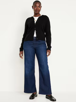 High-Waisted Wow Wide-Leg Jeans | Old Navy (US)